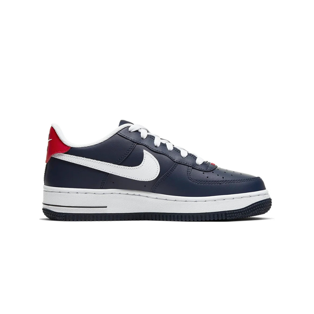 Air Force 1 LV8 Obsidian White Red (GS) – detail | Purekickz