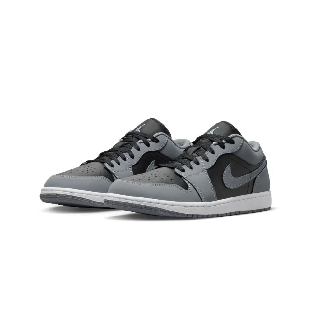 Air Jordan 1 Low Cool Grey Black – boční pohled | Purekickz