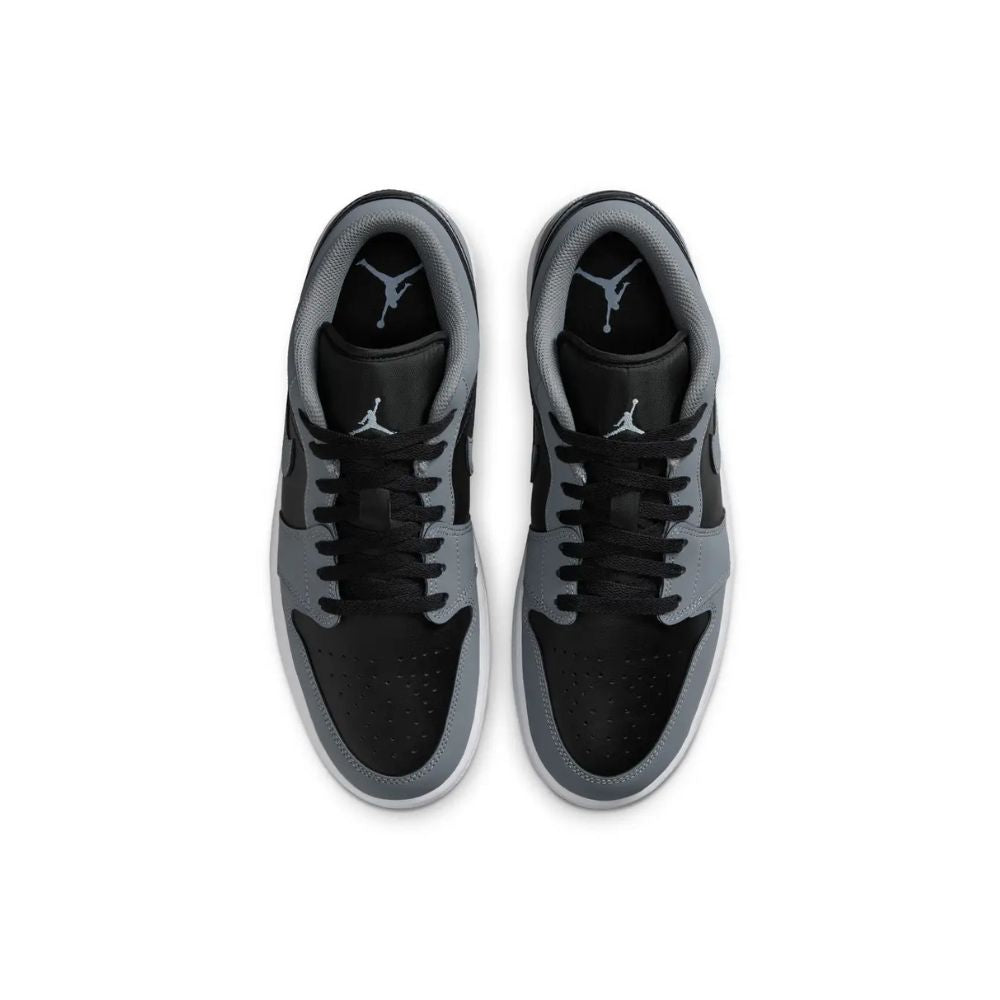 Air Jordan 1 Low Cool Grey Black – pohled shora | Purekickz