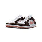 Air Jordan 1 Low White Baroque Brown – boční pohled | Purekickz