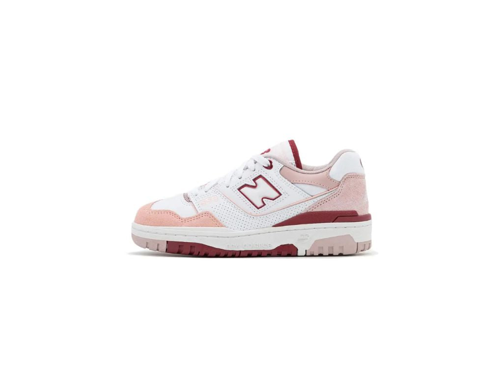 New Balance 550 White Scarlet (W)