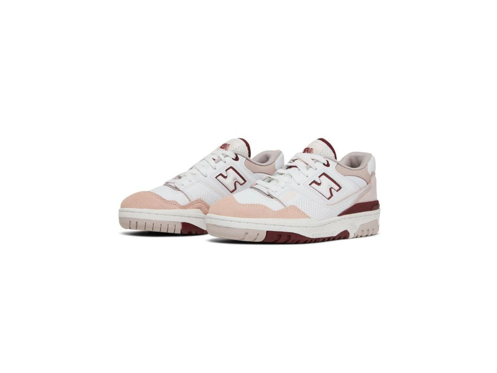 New Balance 550 White Scarlet (W)