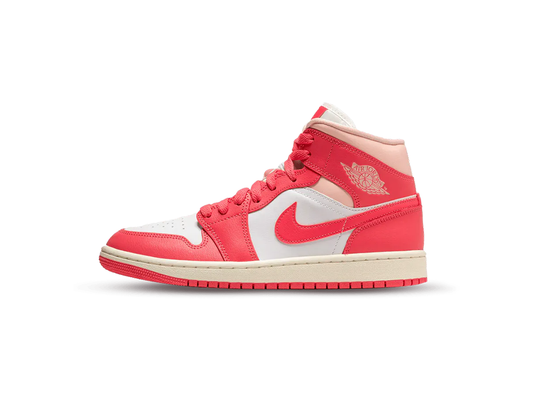 Jordan 1 Mid Strawberries and Cream (W)