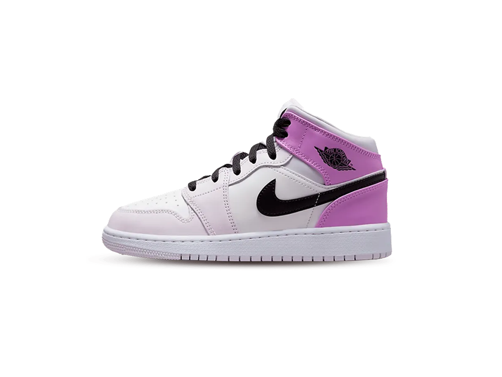 Jordan 1 Mid Barely Grape (GS)