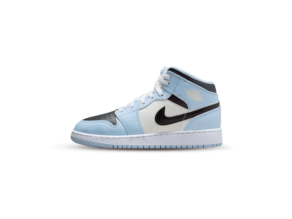 Jordan 1 Mid Ice Blue (2022) (GS)