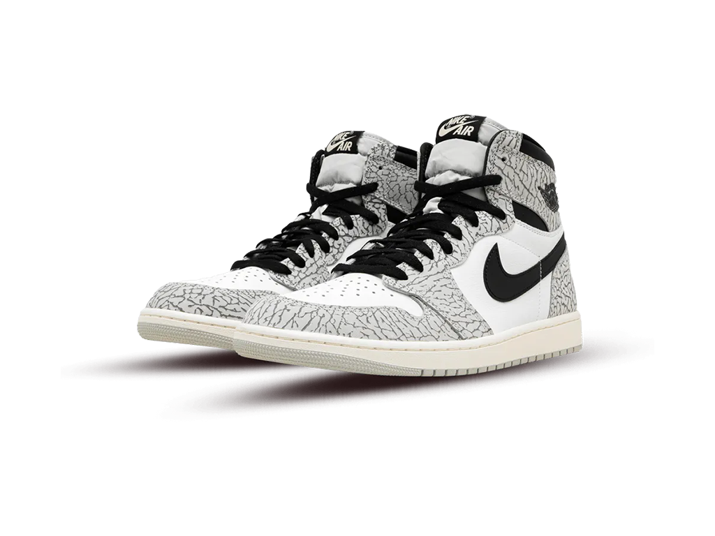 Jordan 1 Retro High OG White Cement