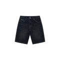 Broken Planet Denim Shorts Washed Black – hlavní pohled | Purekickz