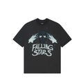Broken Planet Falling Stars T-Shirt Soot Black – hlavní pohled | Purekickz