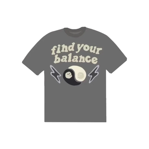 Broken Planet Find Your Balance T-shirt Ash Grey – hlavní pohled | Purekickz
