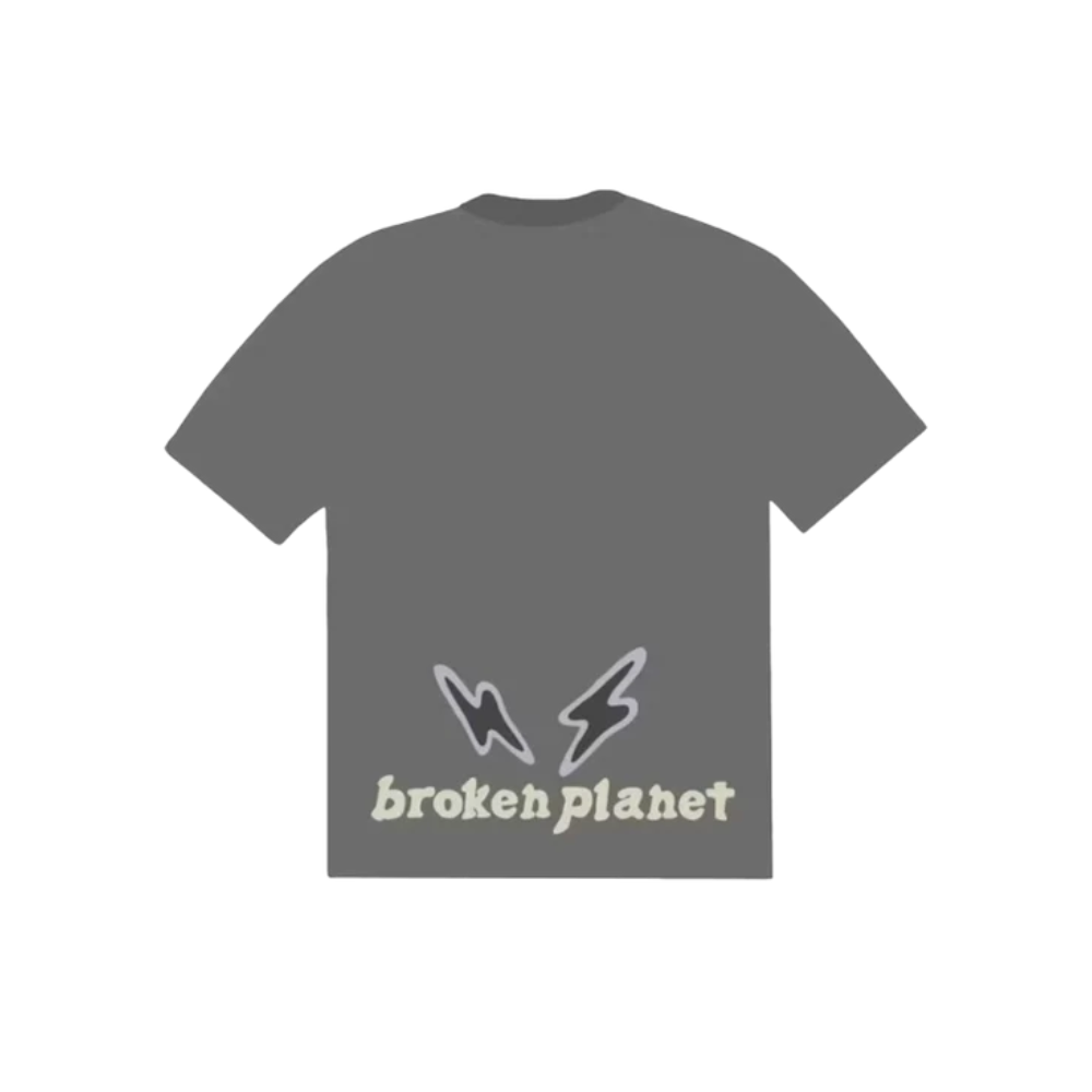 Broken Planet Find Your Balance T-shirt Ash Grey – boční pohled | Purekickz