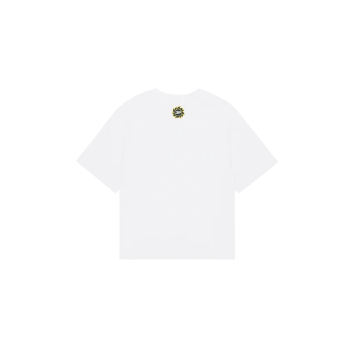 Broken Planet Market Grid T Shirt Snow White – boční pohled | Purekickz