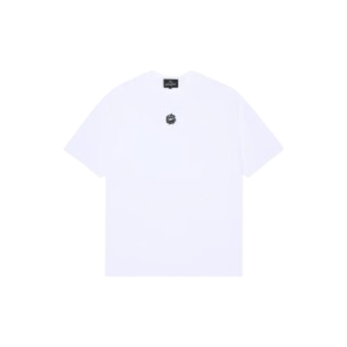 Broken Planet Sun T-Shirt Snow White – hlavní pohled | Purekickz