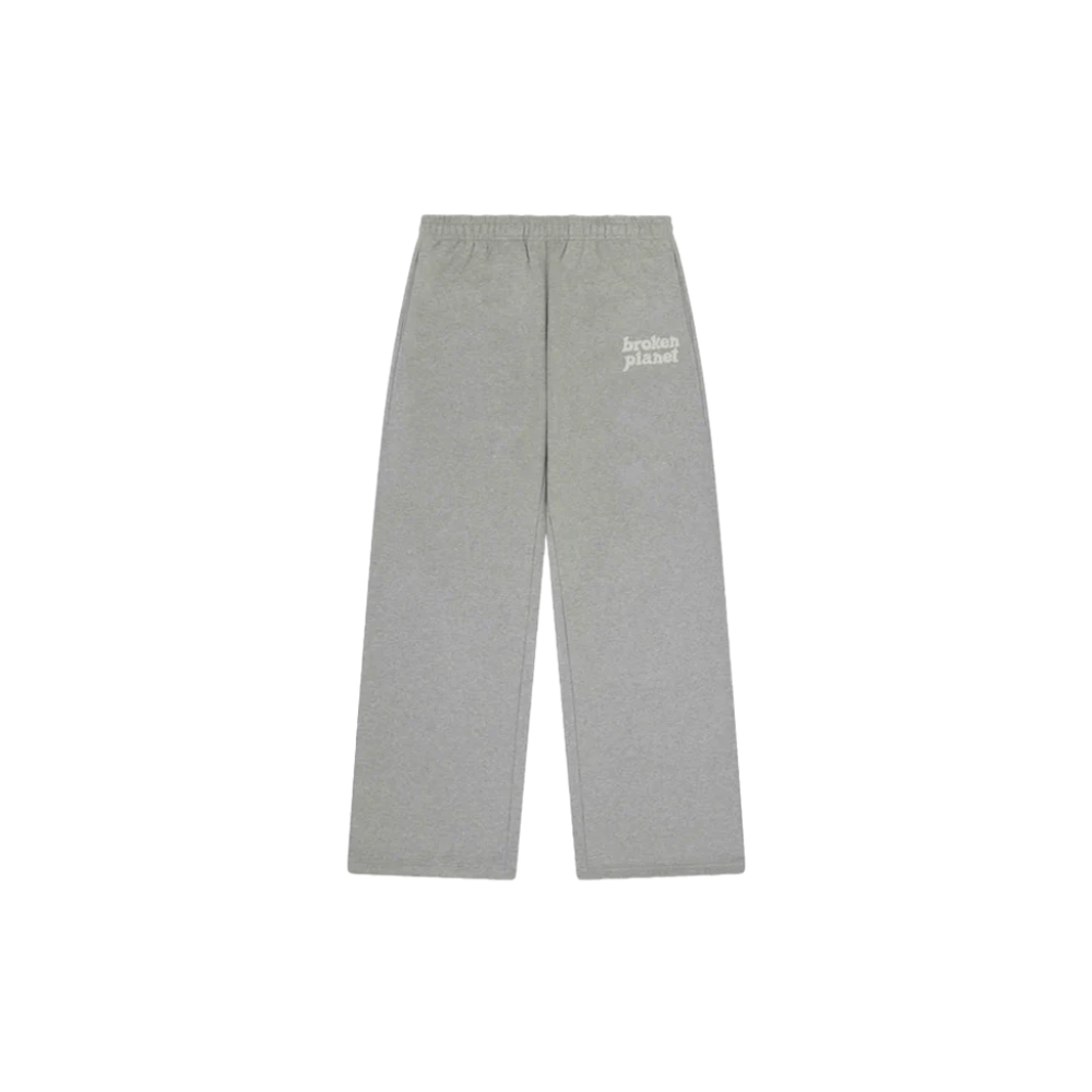 Broken Planet Wide-Leg Sweatpants Heather Grey – hlavní pohled | Purekickz