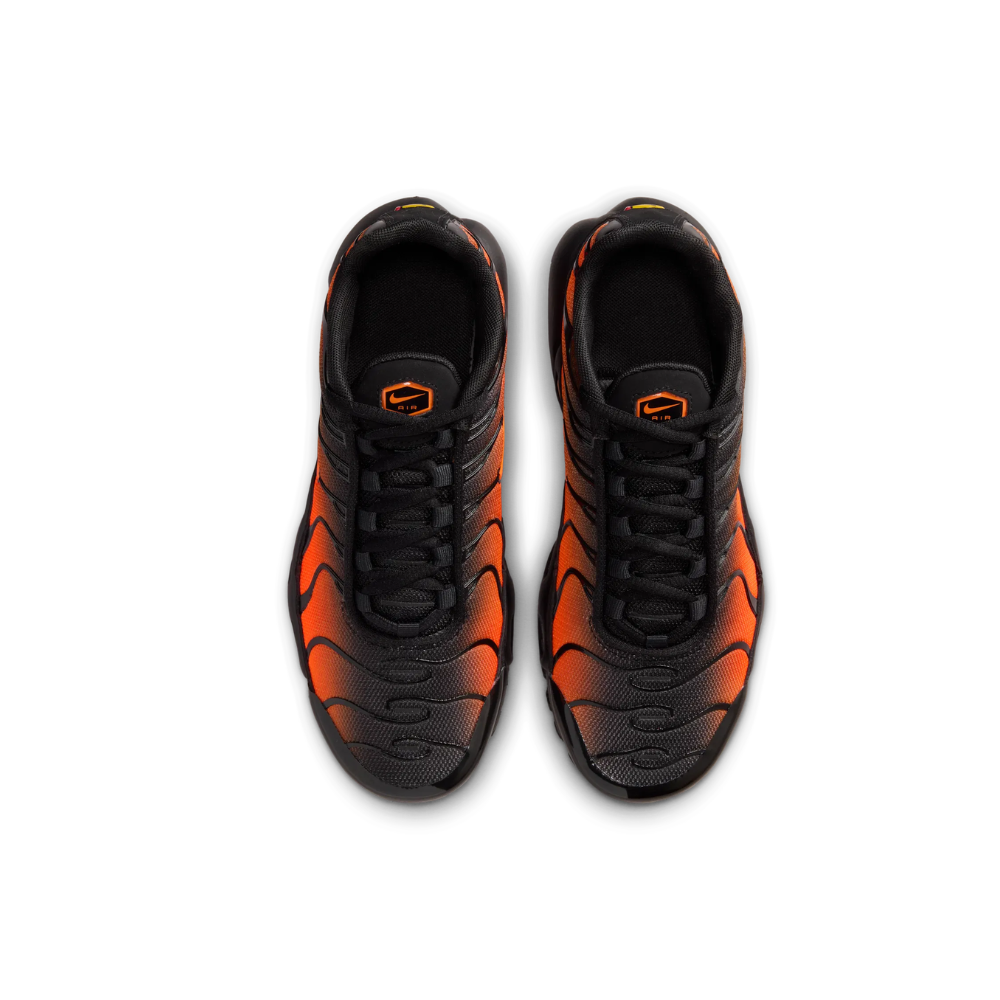 Nike Air Max Plus Bright Orange (GS) – pohled shora | Purekickz