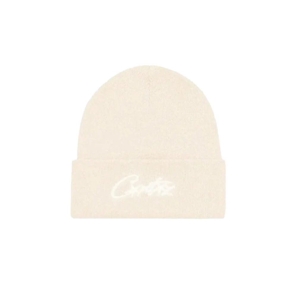 Corteiz Allstarz Folded Beanie Cream – hlavní pohled | Purekickz