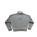 Corteiz Boca Fleece Quarter Zip Long Sleeve Grey – boční pohled | Purekickz