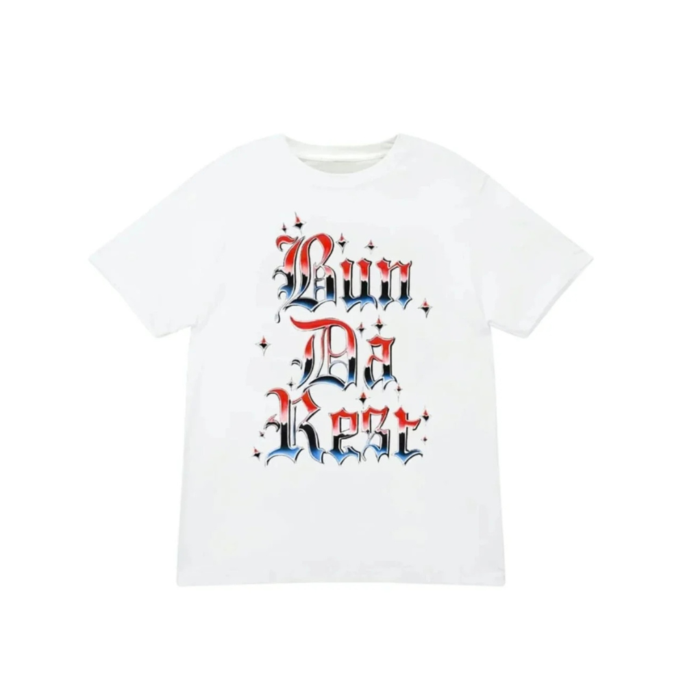 Corteiz Bun Da Rest Tee White – hlavní pohled | Purekickz