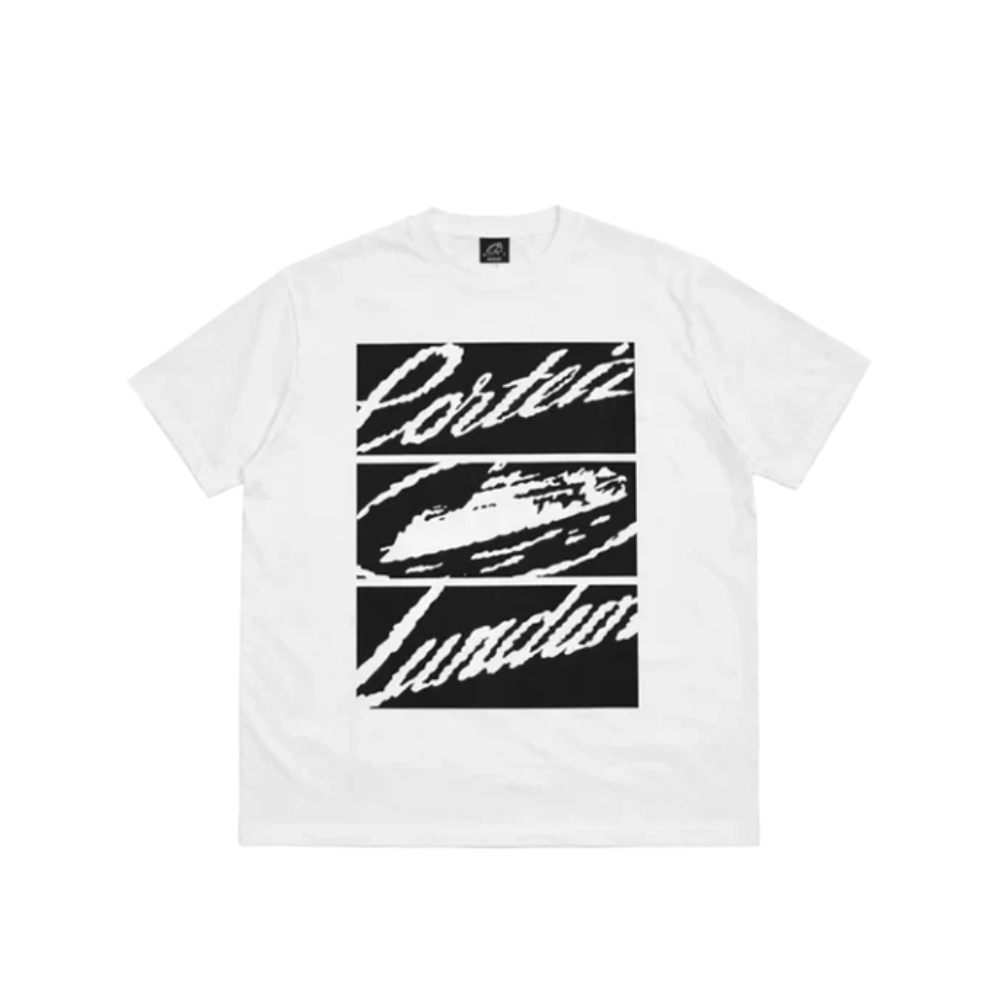 Corteiz Tee London Three White – hlavní pohled | Purekickz