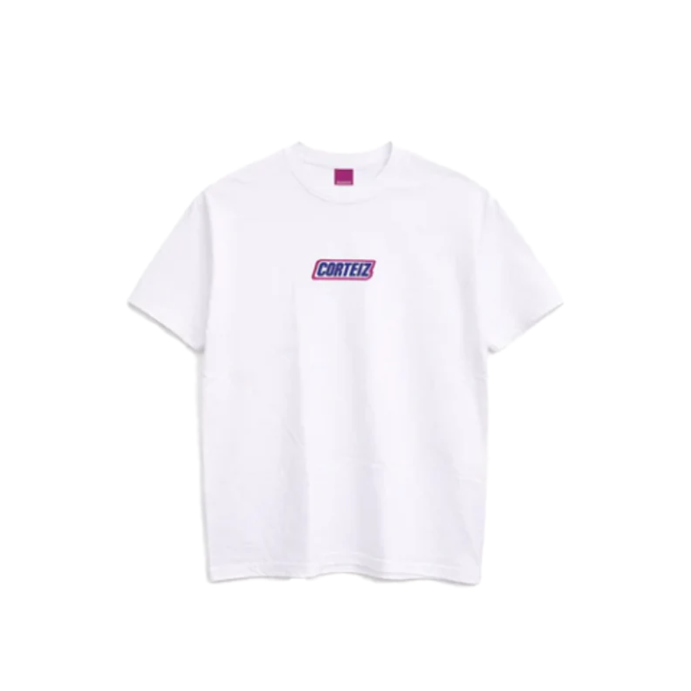 Corteiz White Snickers Tee – hlavní pohled | Purekickz