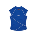 Corteiz Women's Racer Vest Top Blue – hlavní pohled | Purekickz