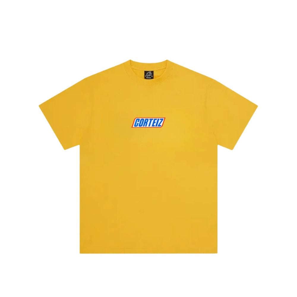 Corteiz Yellow Snickers Tee – hlavní pohled | Purekickz