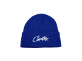 Corteiz Allstarz Folded Beanie Blue