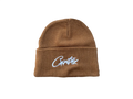 Corteiz Allstarz Folded Beanie Brown