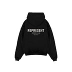 Represent Owners Club Hoodie Black – boční pohled | Purekickz