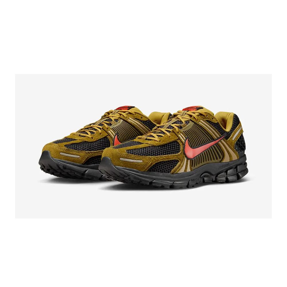Nike Zoom Vomero 5 Olive Flak Orange – boční pohled | Purekickz