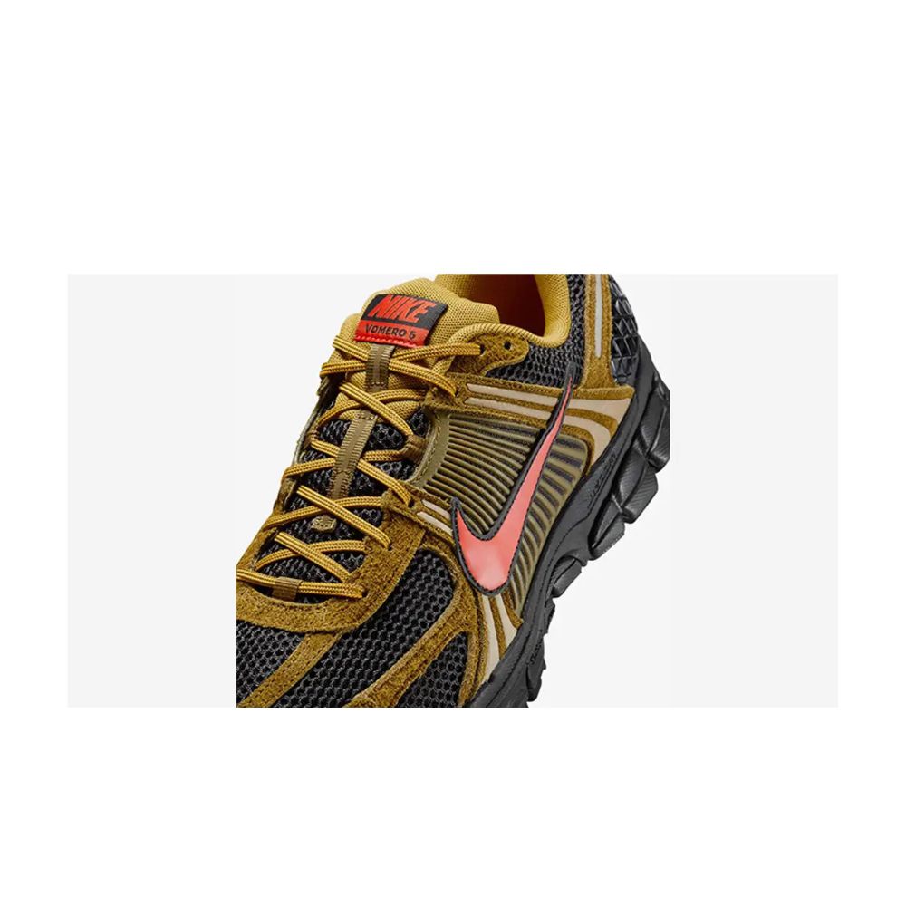 Nike Zoom Vomero 5 Olive Flak Orange – pohled shora | Purekickz