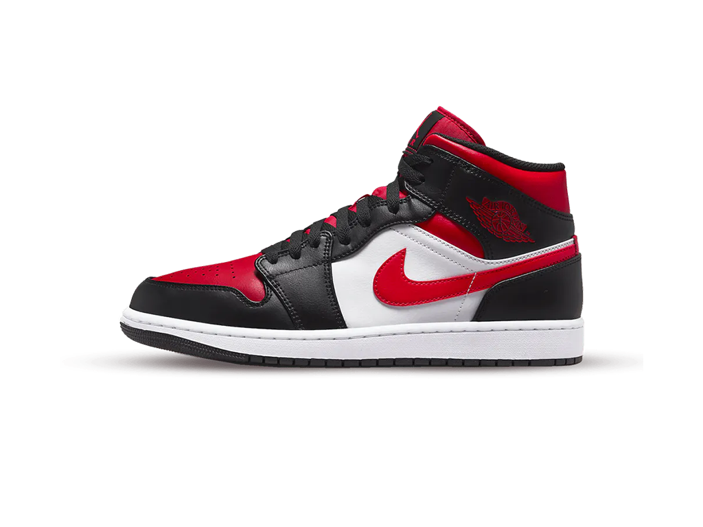 Jordan 1 Mid Fire Red