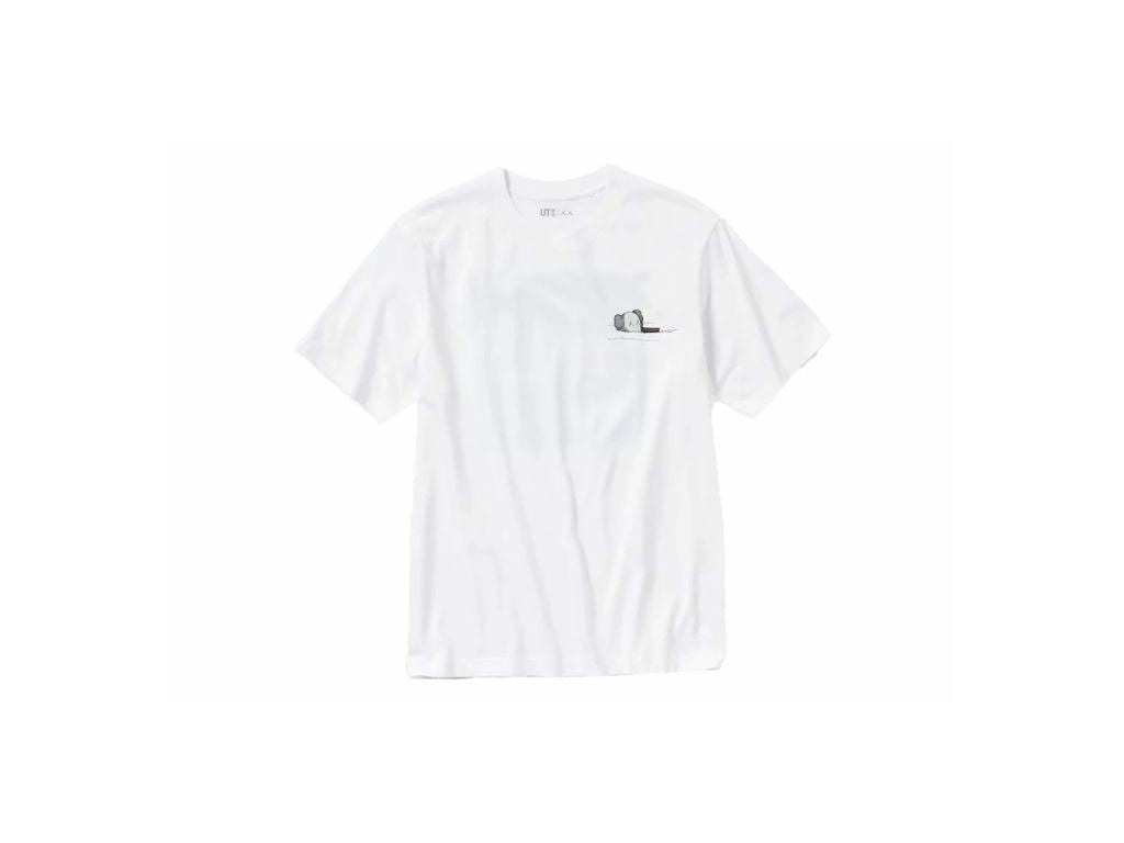 KAWS x Uniqlo UT Short Sleeve Artbook Cover T-shirt White