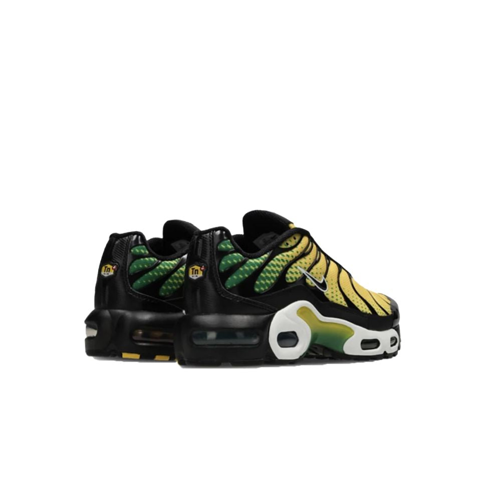 Nike Air Max Plus Varsity Maize Pine Green (GS) – zadní pohled | Purekickz