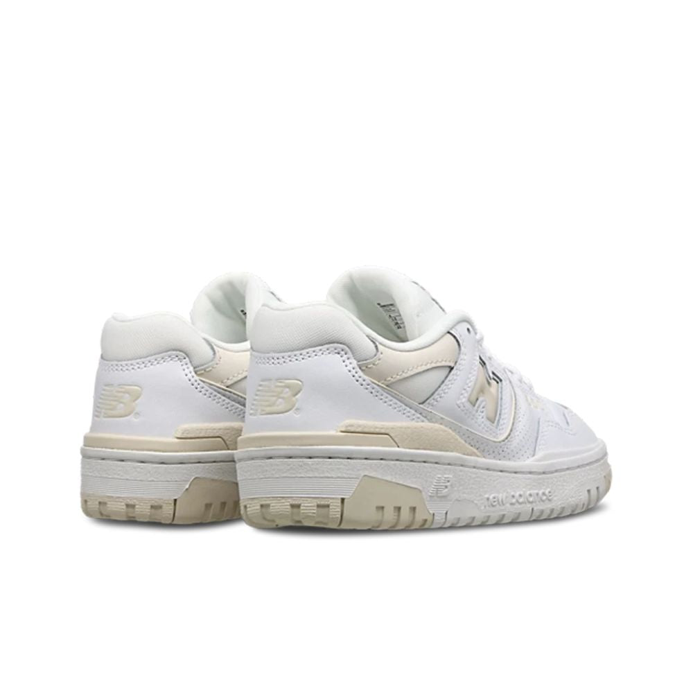 New Balance 550 White Cream Leather – zadní pohled | Purekickz