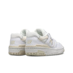 New Balance 550 White Cream Leather – zadní pohled | Purekickz
