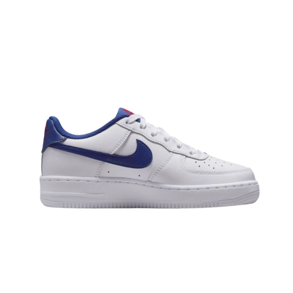 Nike Air Force 1 Deep Royal Blue (GS) – boční pohled | Purekickz