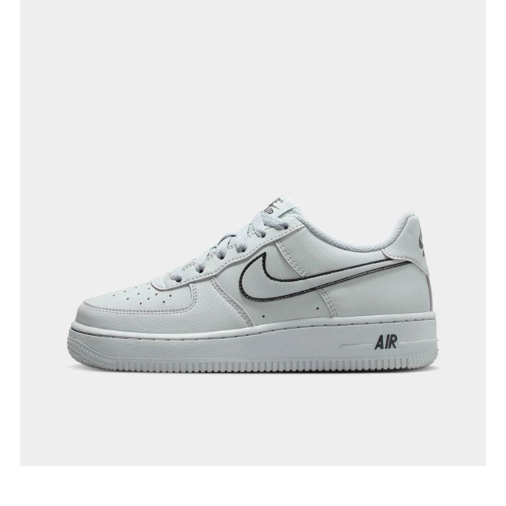Nike Air Force 1 Light Smoke Grey Black (GS) – hlavní pohled | Purekickz