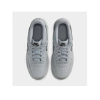 Nike Air Force 1 Light Smoke Grey Black (GS) – zadní pohled | Purekickz