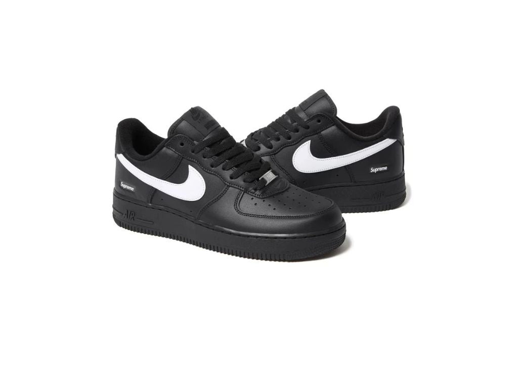 Supreme Nike Air Force 1 Low Black White 2025