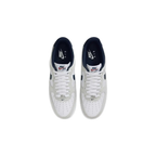 Nike Air Force 1 Low White Obsidian Pure Platinum – pohled shora | Purekickz