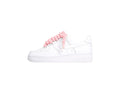 Nike Air Force 1 Low White Rope Laces Pink