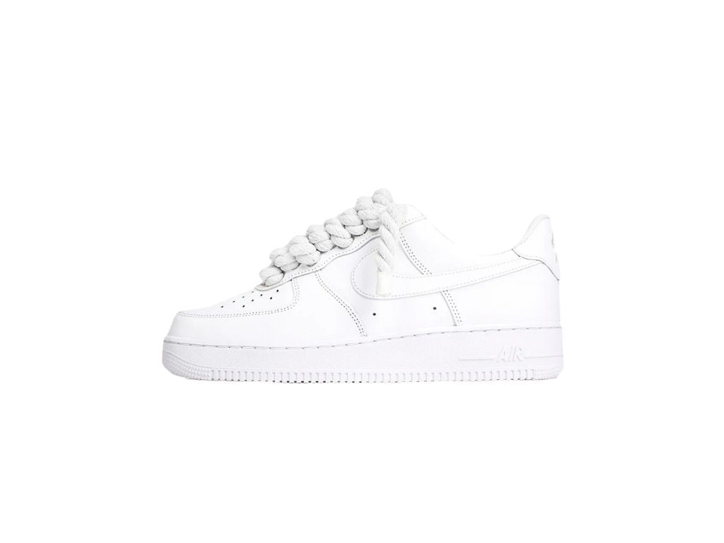 Nike Air Force 1 Low White Rope Laces White