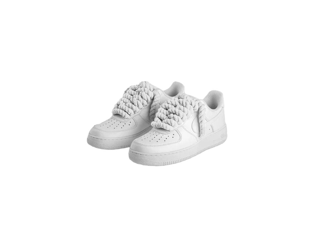 Nike Air Force 1 Low White Rope Laces White