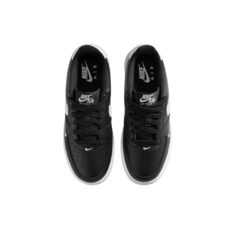 Nike Air Force 1 Low '07 Essential Black White Mini Swoosh