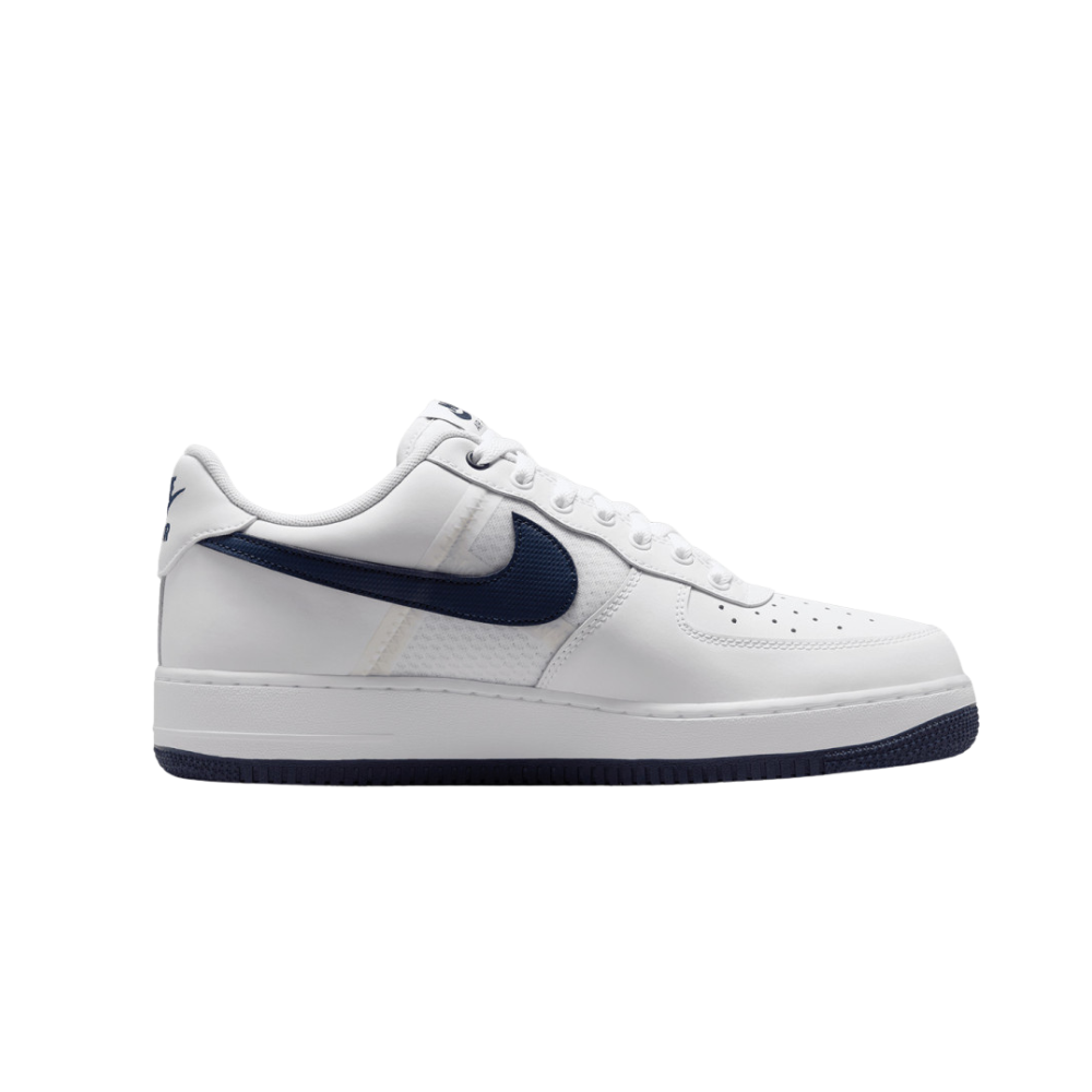 Nike Air Force 1 Low '07 LV8 SE Mesh Tape White Midnight Navy