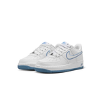 Nike Air Force 1  White Work Blue (GS) – boční pohled | Purekickz