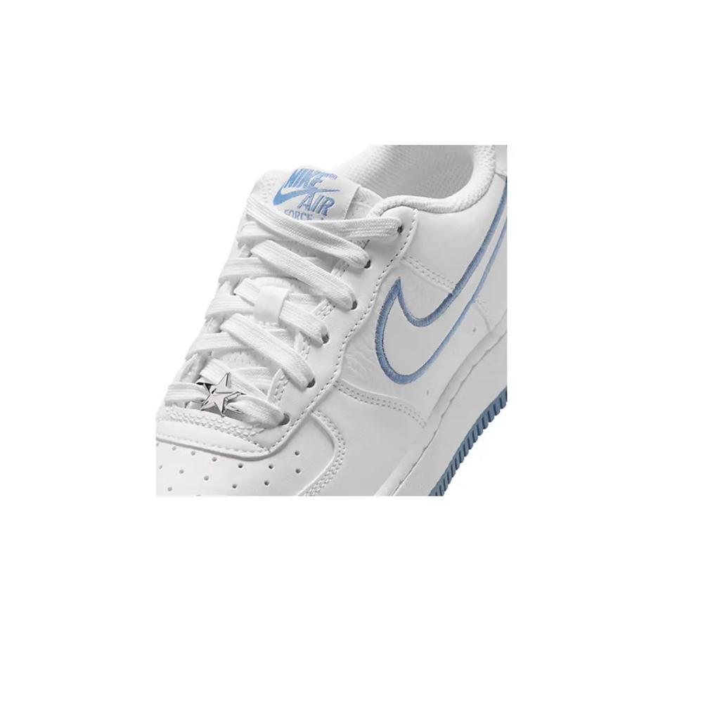 Nike Air Force 1  White Work Blue (GS) – detail | Purekickz