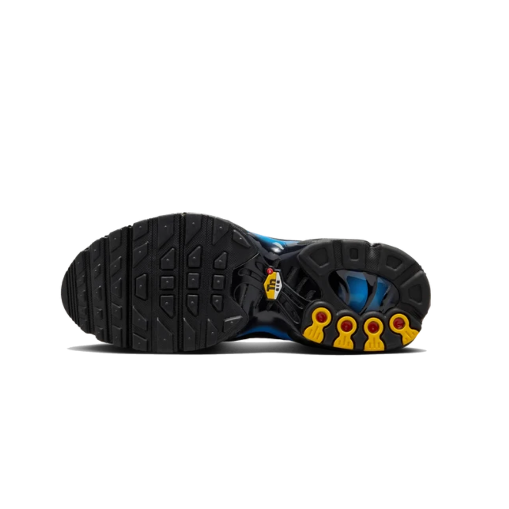 Nike Air Max Plus Black Blue Crystal (GS) – pohled shora | Purekickz