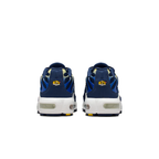 Nike Air Max Plus Midnight Navy Soft Yellow (GS) – zadní pohled | Purekickz