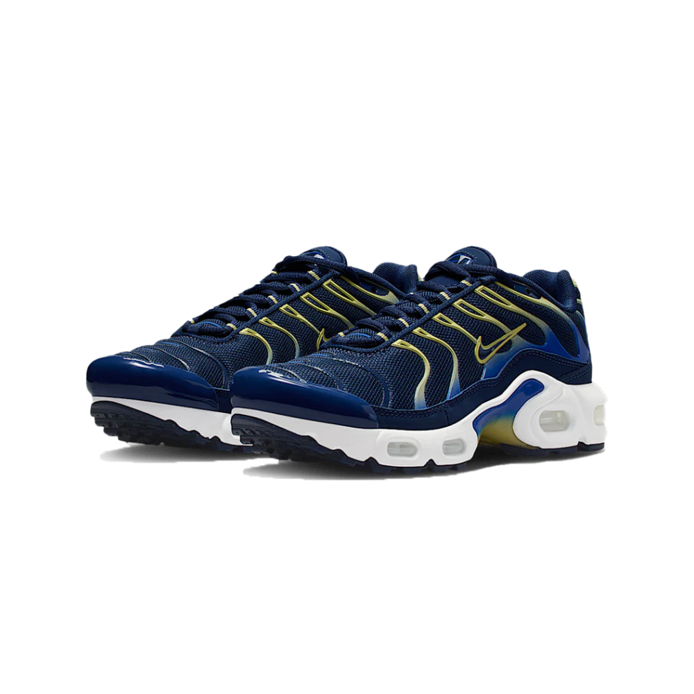 Nike Air Max Plus Midnight Navy Soft Yellow (GS) – detail | Purekickz